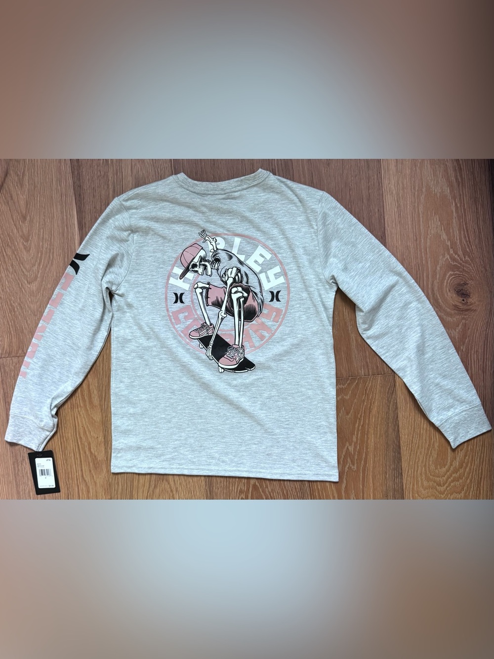 Hurley Long-Sleeve Tee Medium 10-12